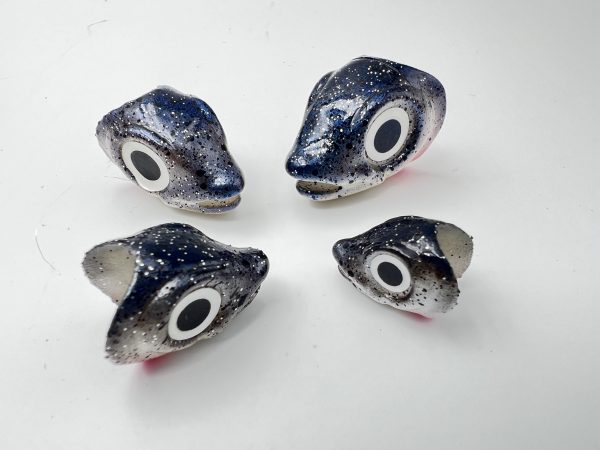 Fischkopf grau